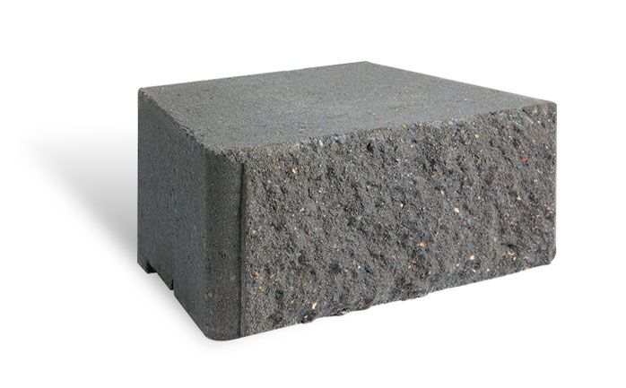 A close-up of a WindsorStone Charcoal block, highlighting its rough texture and slight color variation against a white background.